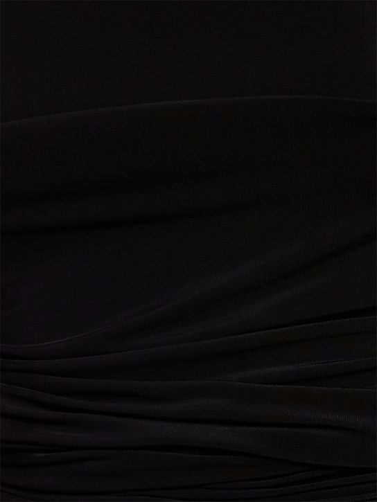 TOVE: Robe longue en jersey mélange viscose Luna