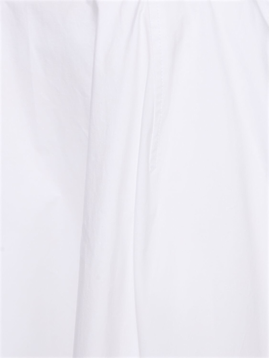 Carven: Jupe mi-longue en popeline
