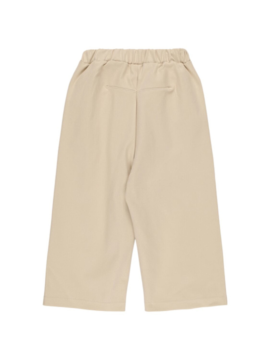 Kiddin: Oversize stretch cotton chino pants