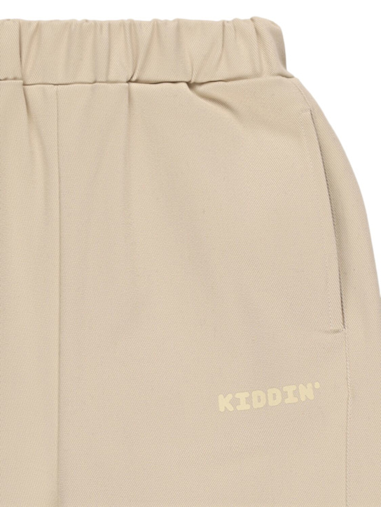 Kiddin - Pantalon chino oversize en coton stretch