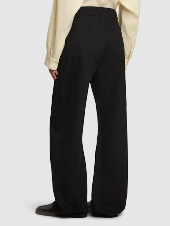 Lemaire: Jeans de denim de algodón