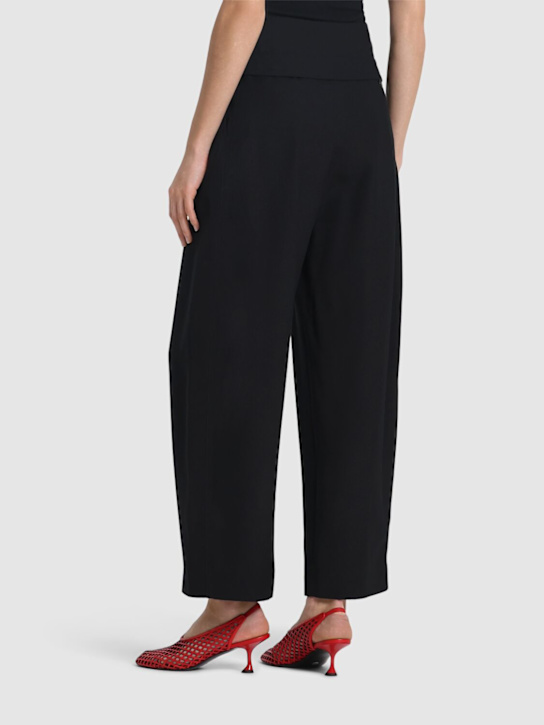 JW Anderson: Pantalon ample avec taille rabattue