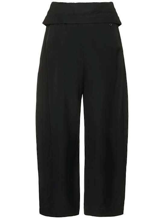 JW Anderson: Pantalon ample avec taille rabattue