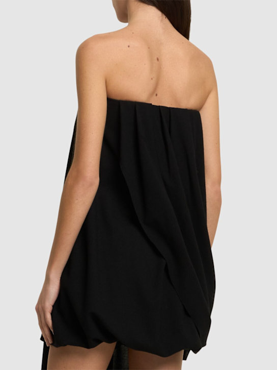 JW Anderson: Minikleid aus Krepp mit Drapierung