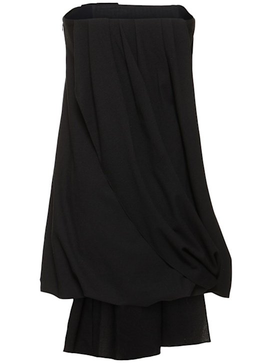 JW Anderson: Minikleid aus Krepp mit Drapierung