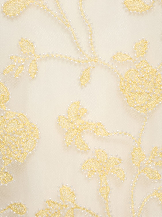 Rotate: Top with floral embroidery