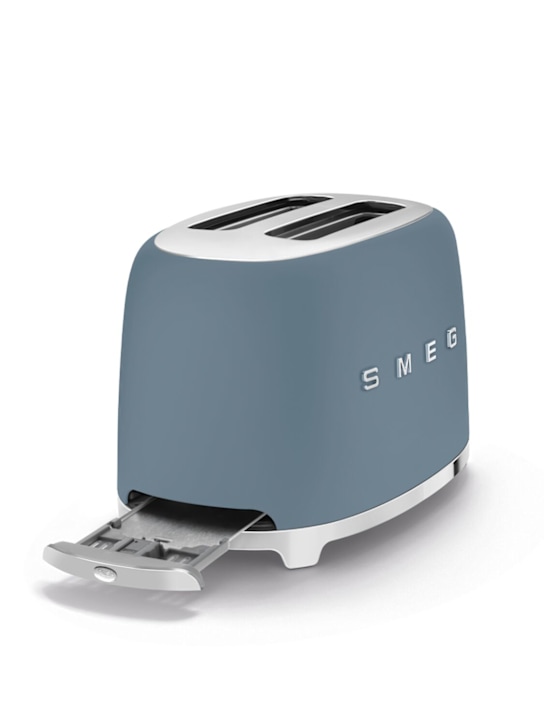 Smeg: Grille-pain 2x2 Storm Blue