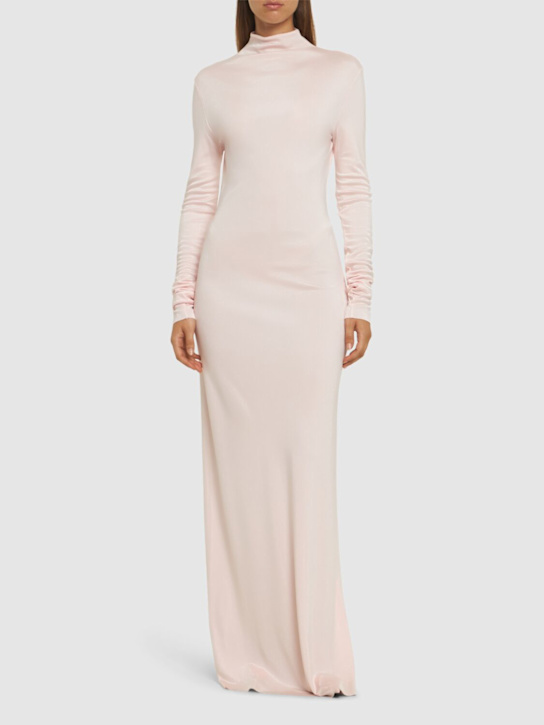 Khaite - Robe longue en interlock Norla
