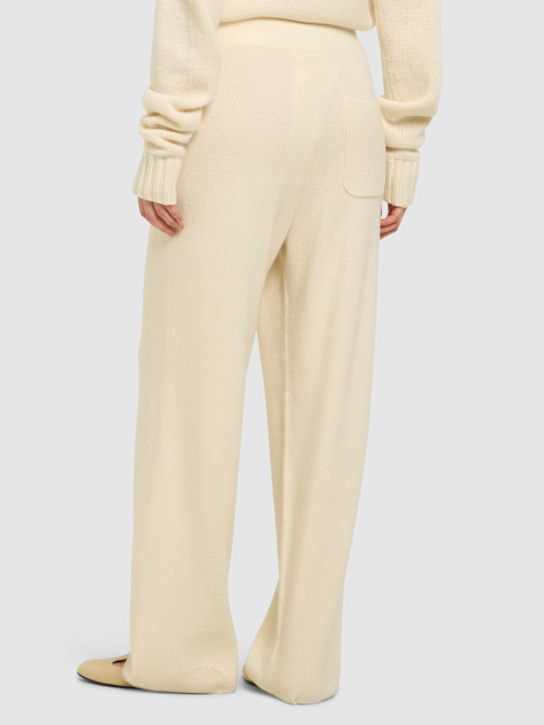 Extreme Cashmere: Pantalon en maille de cachemire mélangé Strut
