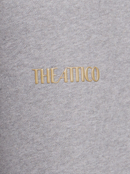 The Attico: Pantalones deportivos de algodón jersey