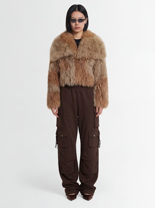 The Attico - Fur short coat