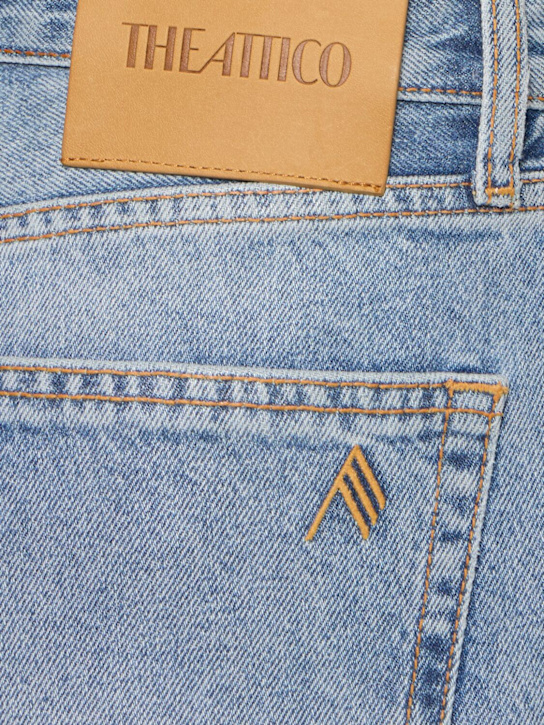 The Attico: Gerade Jeans aus Baumwolldenim