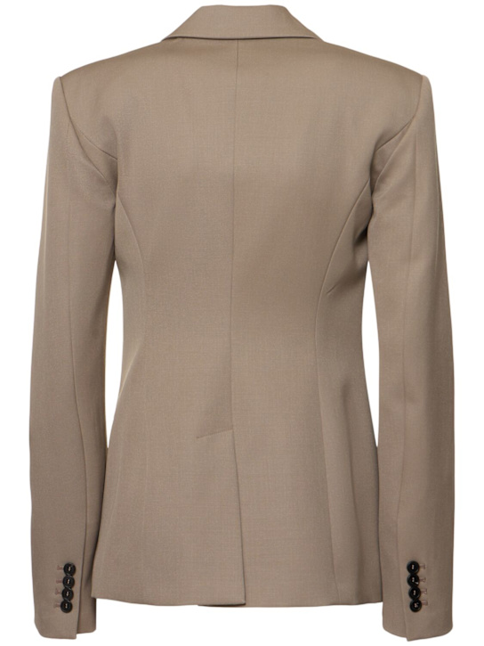 The Attico: Gabardine single breasted blazer