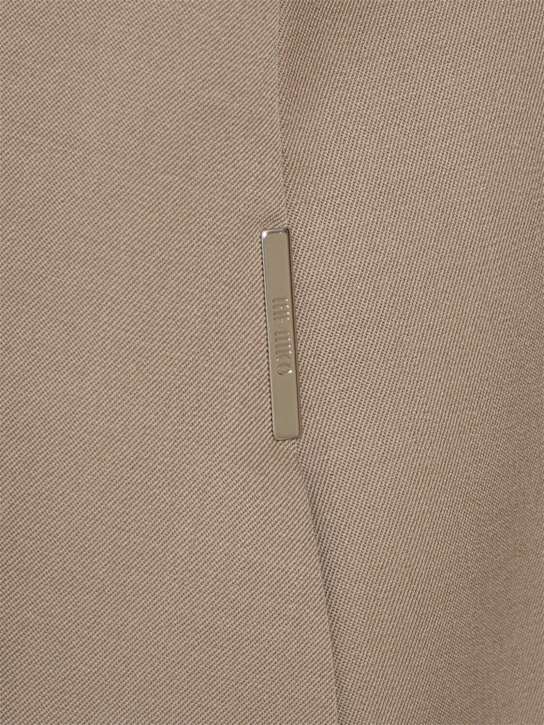 The Attico: Gabardine single breasted blazer