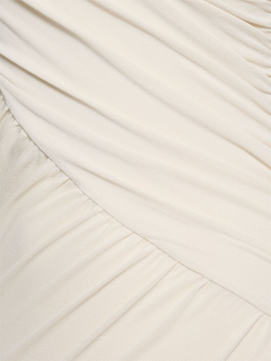 Rick Owens: Robe asymétrique en jersey drapé Amira