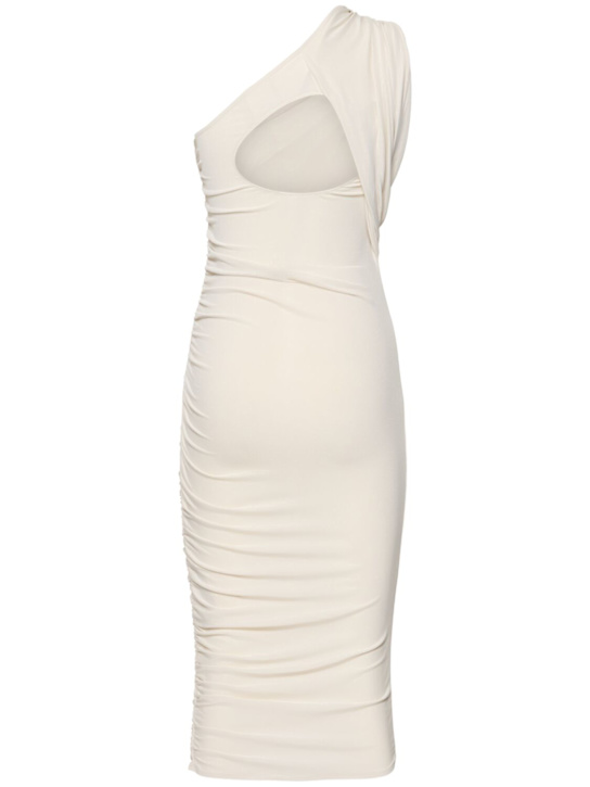 Rick Owens: Robe asymétrique en jersey drapé Amira