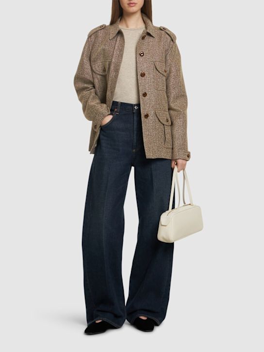 Blazé Milano - Jacke aus Leinenmischung „Sahariana“