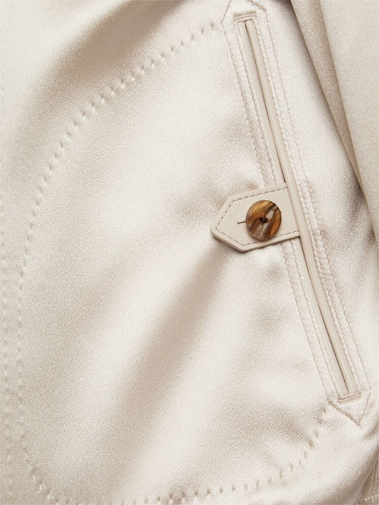 Tom Ford: Silk satin reversible jacket