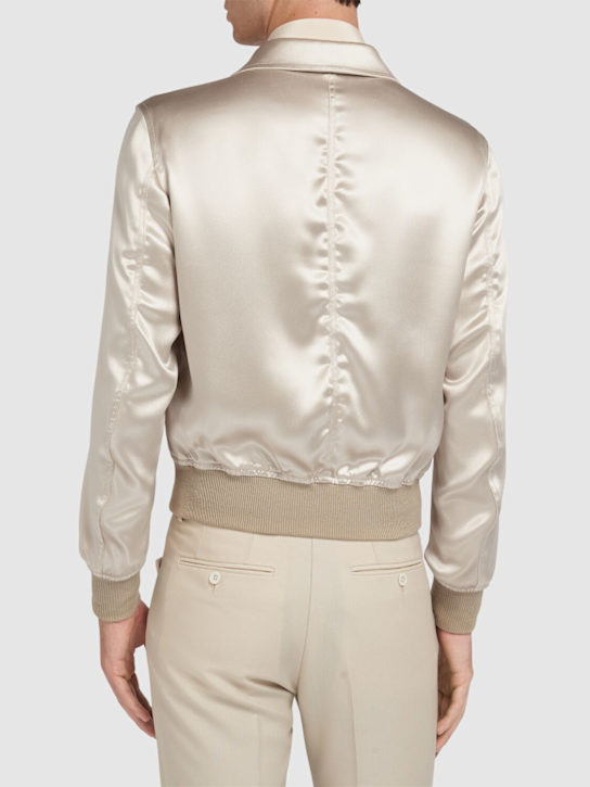 Tom Ford: Silk satin reversible jacket