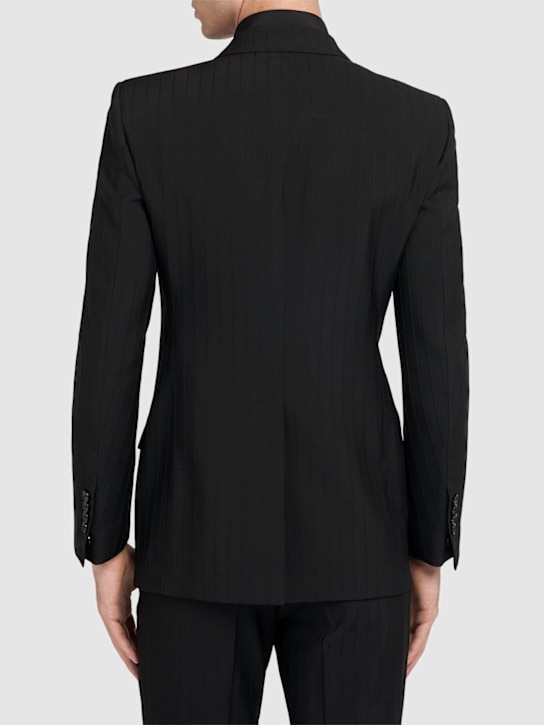 Tom Ford: Dyllan striped wool & mohair blazer