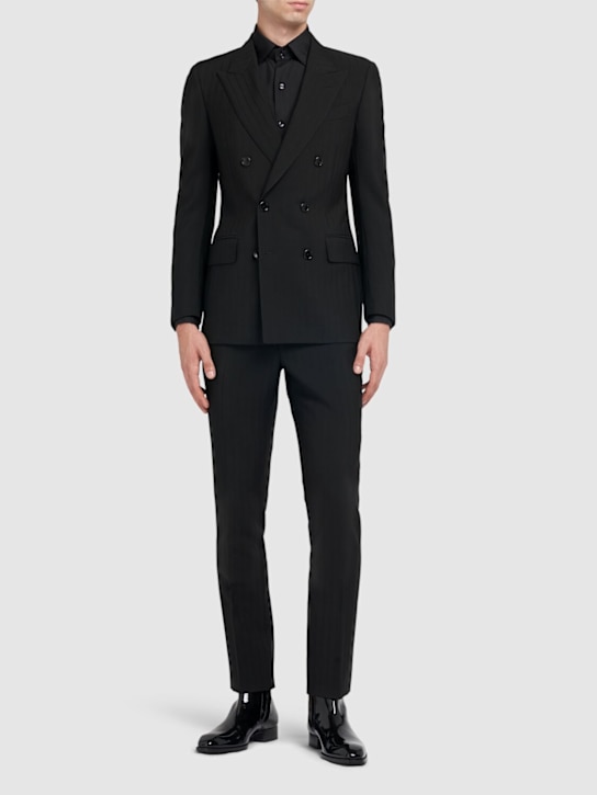 Tom Ford - Dyllan striped wool & mohair blazer