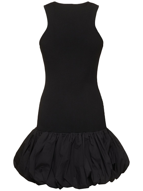 Andreadamo: Robe en maille côtelée de viscose mélangée Bubble