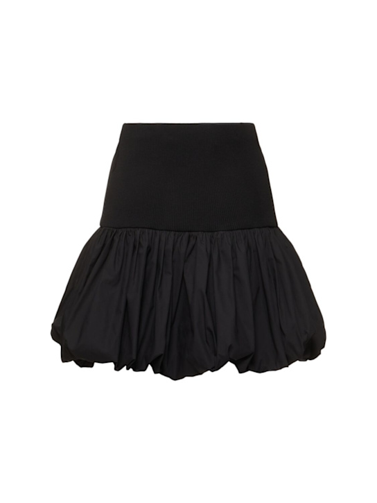 Andreadamo: Jupe courte en maille de viscose mélangée Bubble