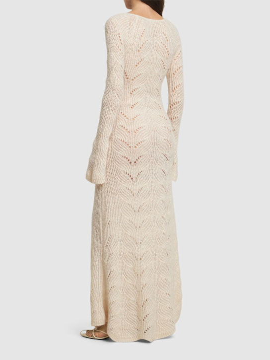 The Garment: Robe longue en maille d’alpaga mélangé Verbier