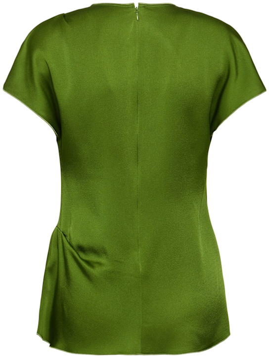 Victoria Beckham: Top aus Satin