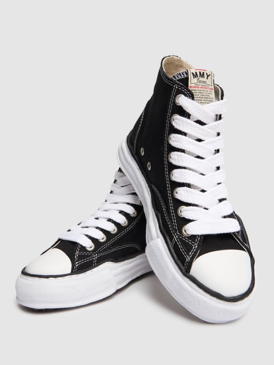 Mihara Yasuhiro: CANVAS-SNEAKERS „PETERSON HI OG SOLE“