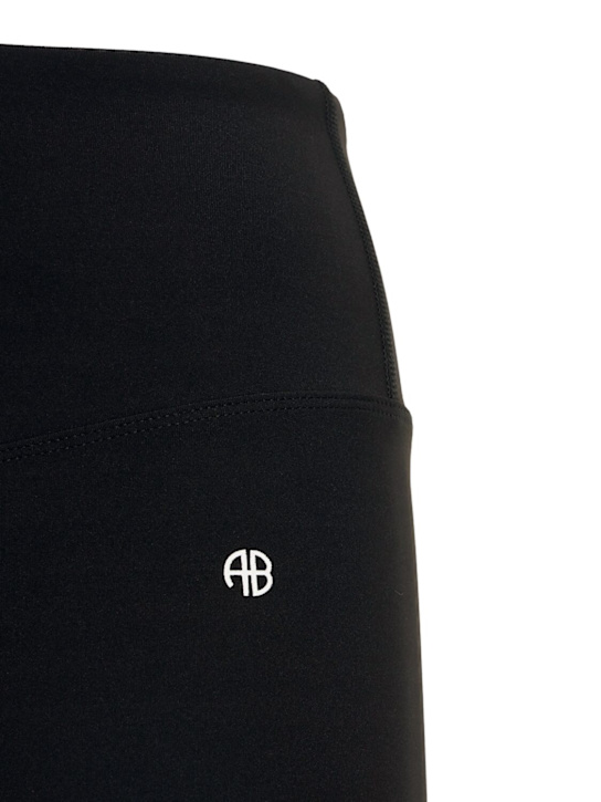 ANINE BING: BIKERSHORTS AUS STRETCH-STOFF „BLAKE“