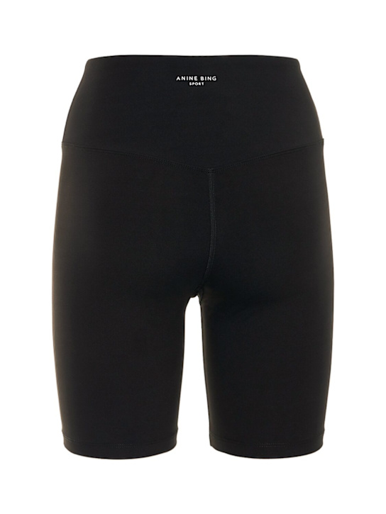 ANINE BING: BIKERSHORTS AUS STRETCH-STOFF „BLAKE“