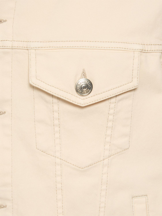 Brunello Cucinelli: Jacke aus Baumwollmischdenim