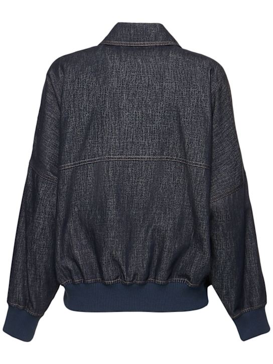 Brunello Cucinelli: Chaqueta bomber de denim