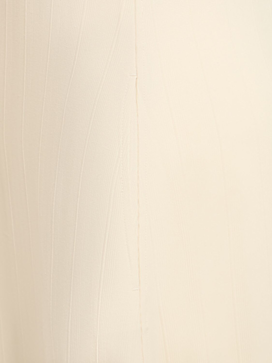 Toteme: Robe longue à coutures tissées