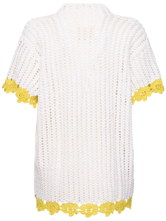 Harago: Camicia in crochet di cotone