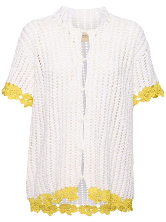 Harago: Camicia in crochet di cotone
