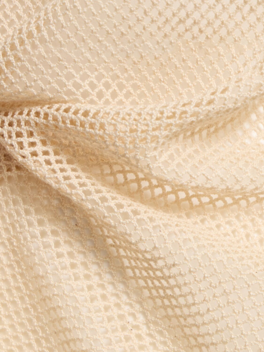 Harago: Tank top in cotone crochet
