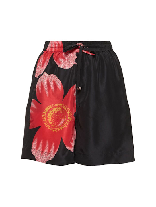 Harago: Shorts mit Blumendruck