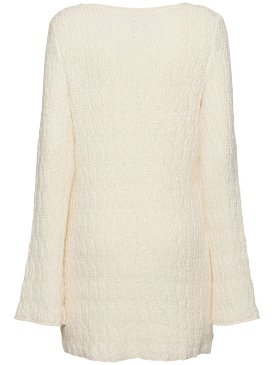 Loulou De Saison: Vestido de punto de algodón