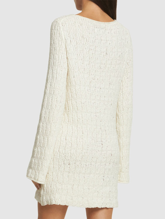 Loulou De Saison: Vestido de punto de algodón