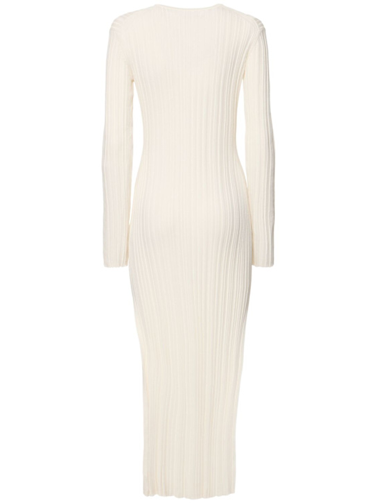 Loulou De Saison: Vestido largo de seda