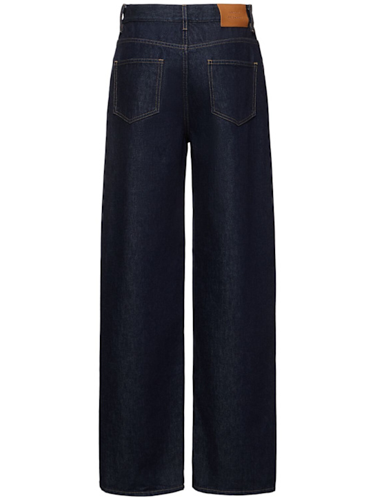 Loulou De Saison: Jeans Samur in denim di cotone