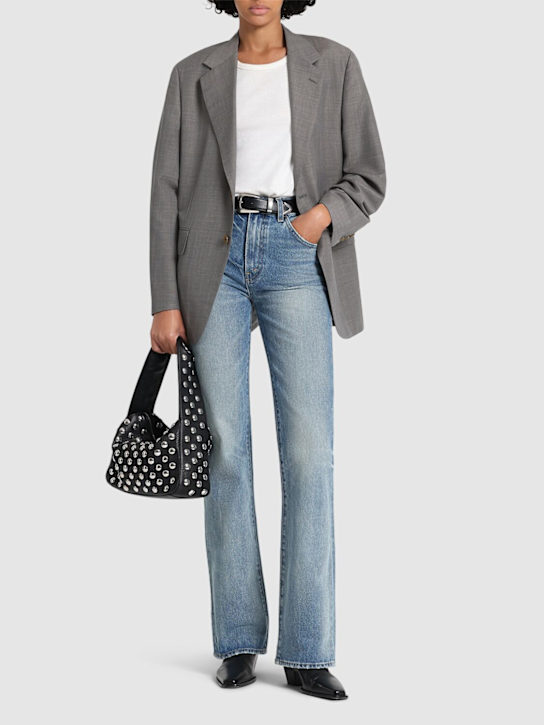 Nili Lotan - Jeans svasati Joan vita alta in cotone