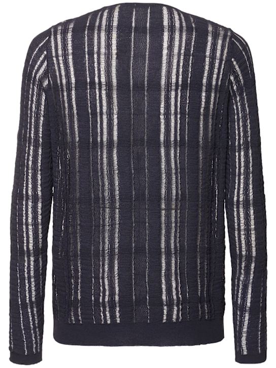 Our Legacy: Formeller Pullover aus Baumwollmischgewebe