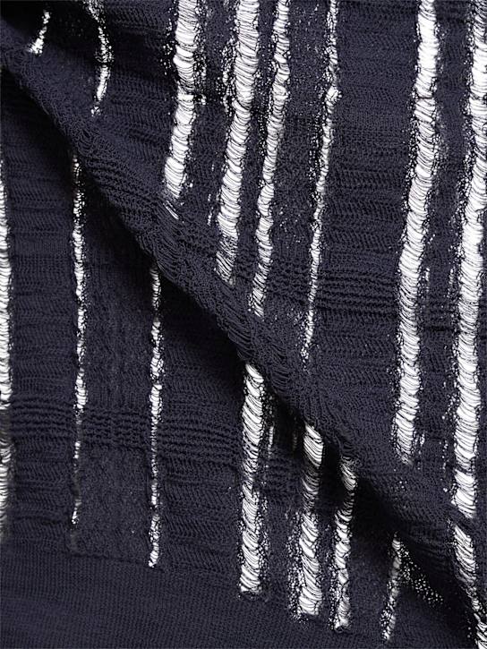Our Legacy: Formeller Pullover aus Baumwollmischgewebe