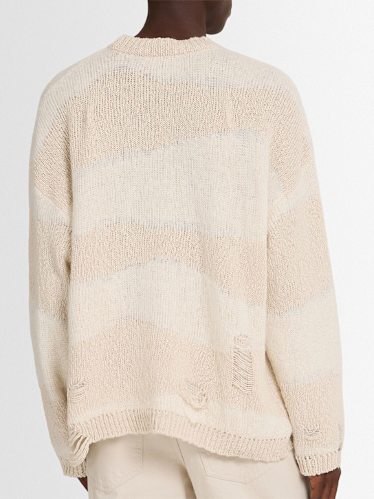Our Legacy: Pullover aus Baumwolle und Leinen „Popover“
