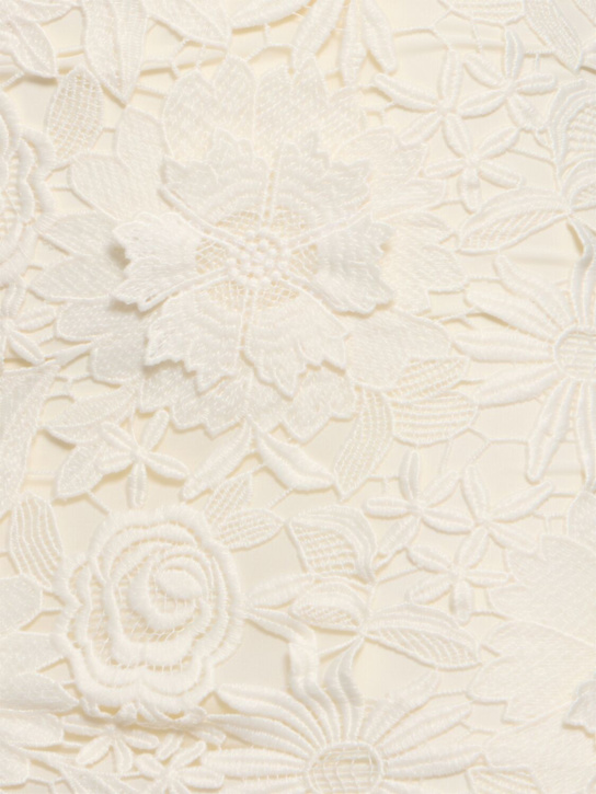 Rotate: Robe bustier midi en dentelle Albertina