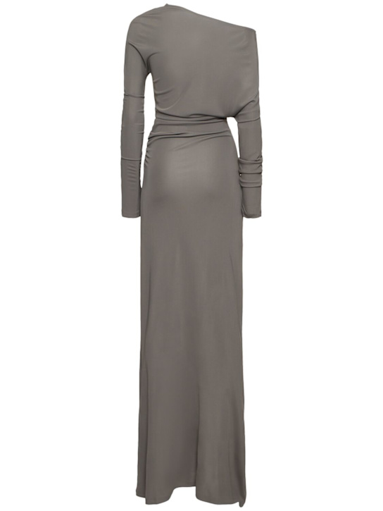Aya Muse: Vestito monospalla in jersey di viscosa