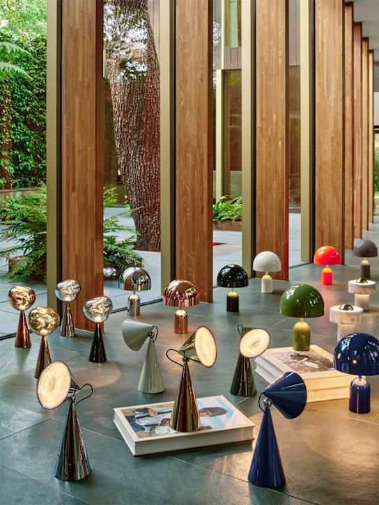 Tom Dixon: Pose Portable Indigo LED table lamp